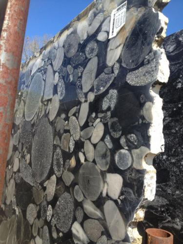 black mosaic